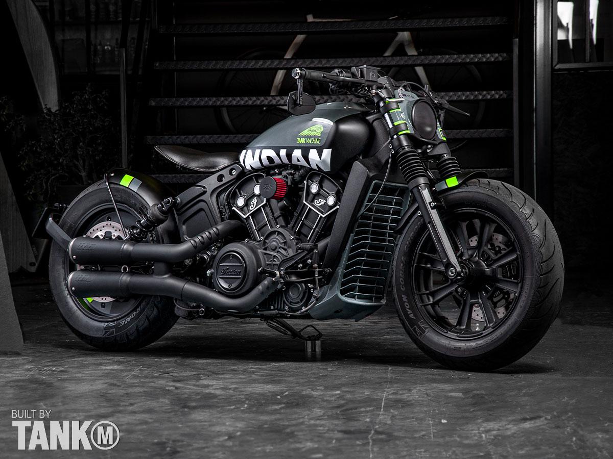 Tank Machine personnalisation de moto Suzuki Vanvan BMW Nine T